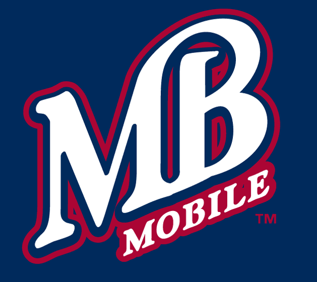 Mobile BayBears 1997-2009 Cap Logo 2 vinyl decal